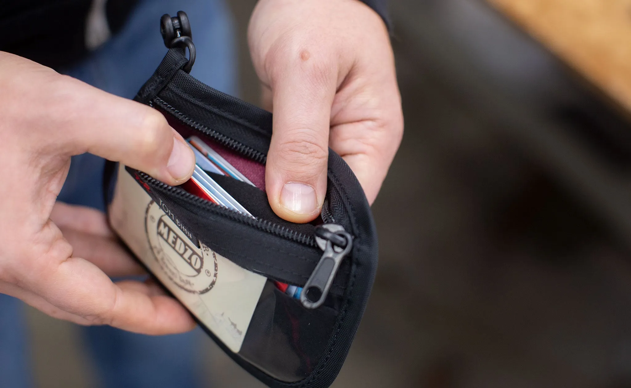 Clear Organizer Wallet