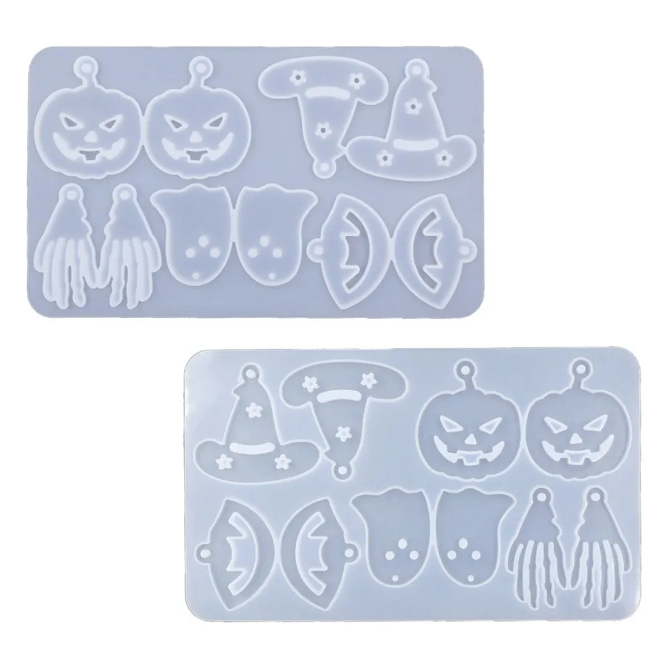 Creepy Dangle Earrings Silicone Mold