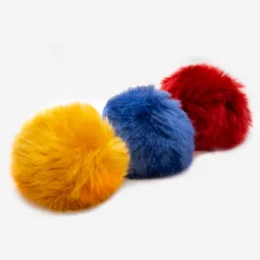 Crimson, Royal, Rusty Yellow Pom Pack Crimson, Royal, Rusty Yellow Pom Pack