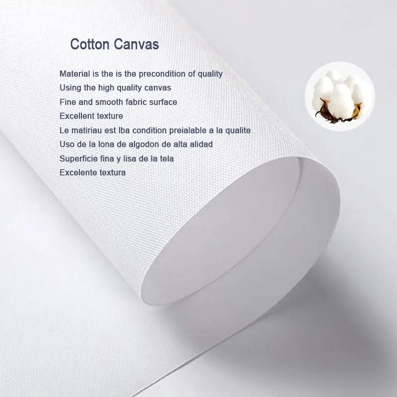 Dachshund Graffiti Canvas Painting (No Frame)