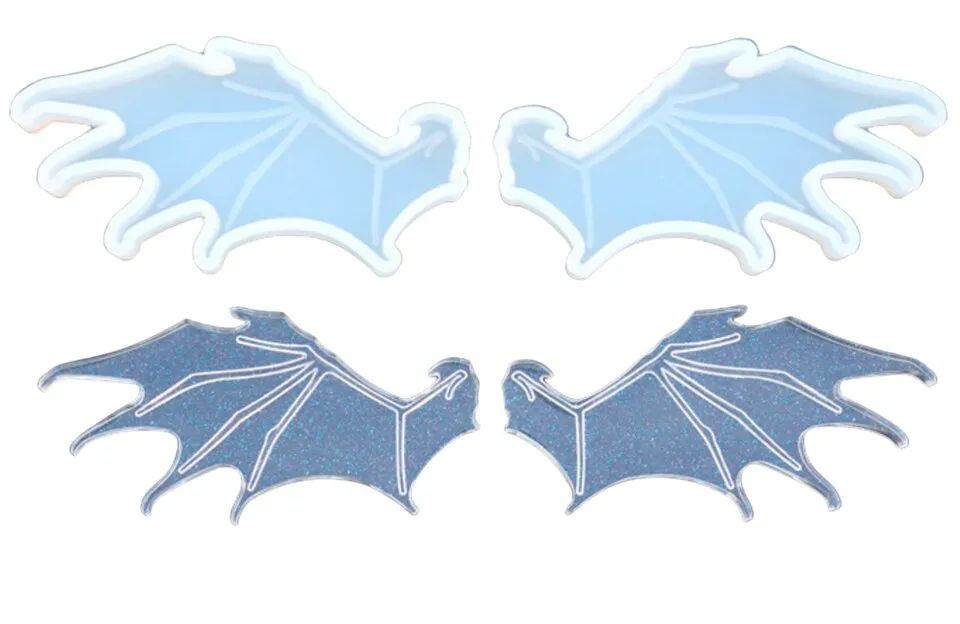 Devil Wings Silicone Mold (A Pair)