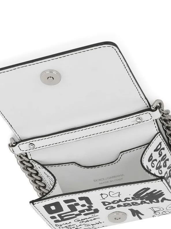 Dolce & Gabbana graffiti-print min bag