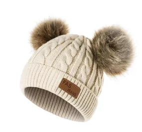 Double Ball Beanie Double Ball Beanie