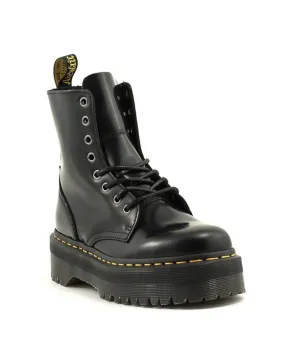 Dr. Martens — Jadon Polished Smooth Boot - Black Dr. Martens — Jadon Polished Smooth Boot - Black