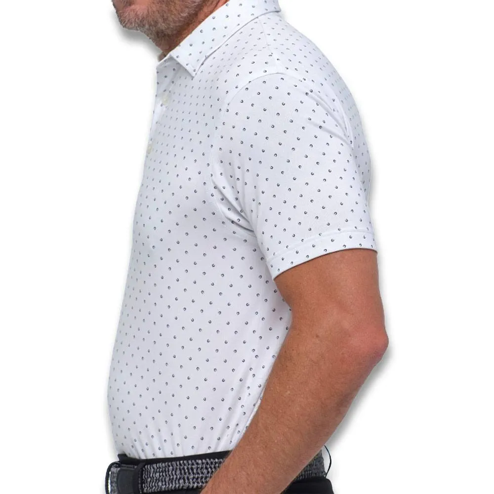 Dunning Golf Signature D Jersey Performance Golf Polo 2023