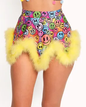 Electric Ecstasy Marabou Skirt Electric Ecstasy Marabou Skirt