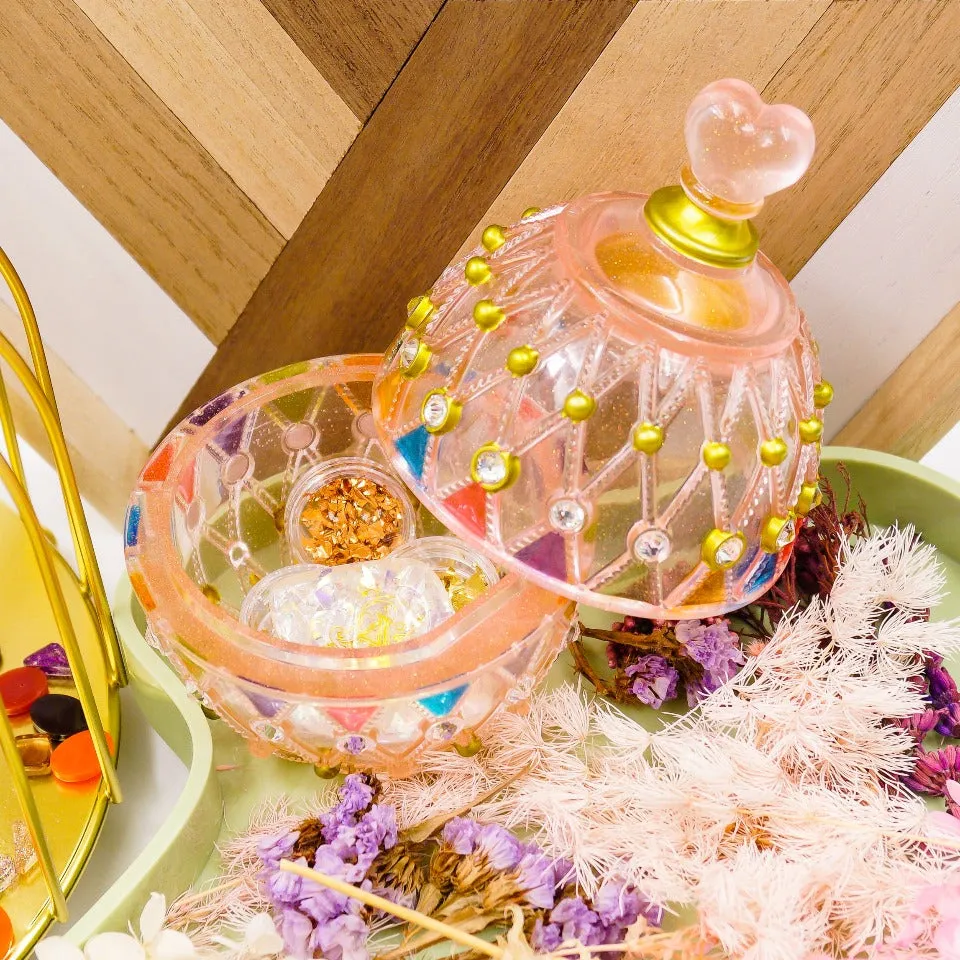 Faberge Egg Container Silicone Mold