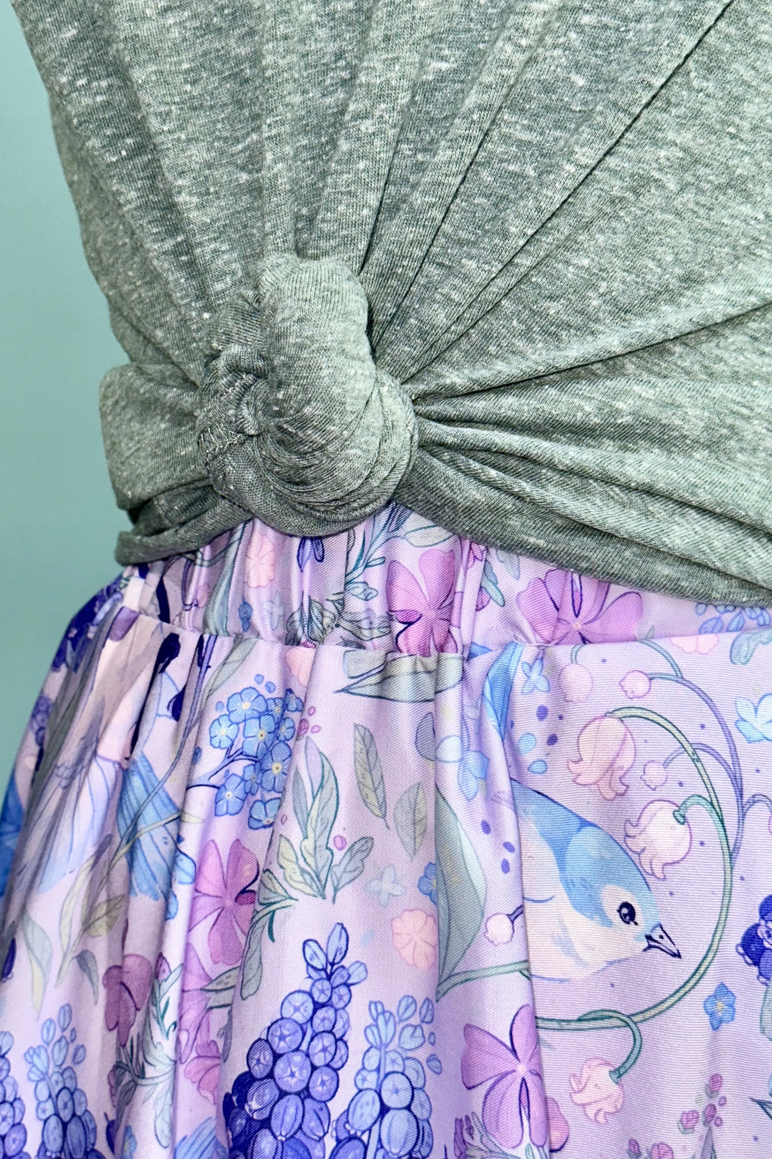 Fairy Garden Midi Skirt by Morning Witch