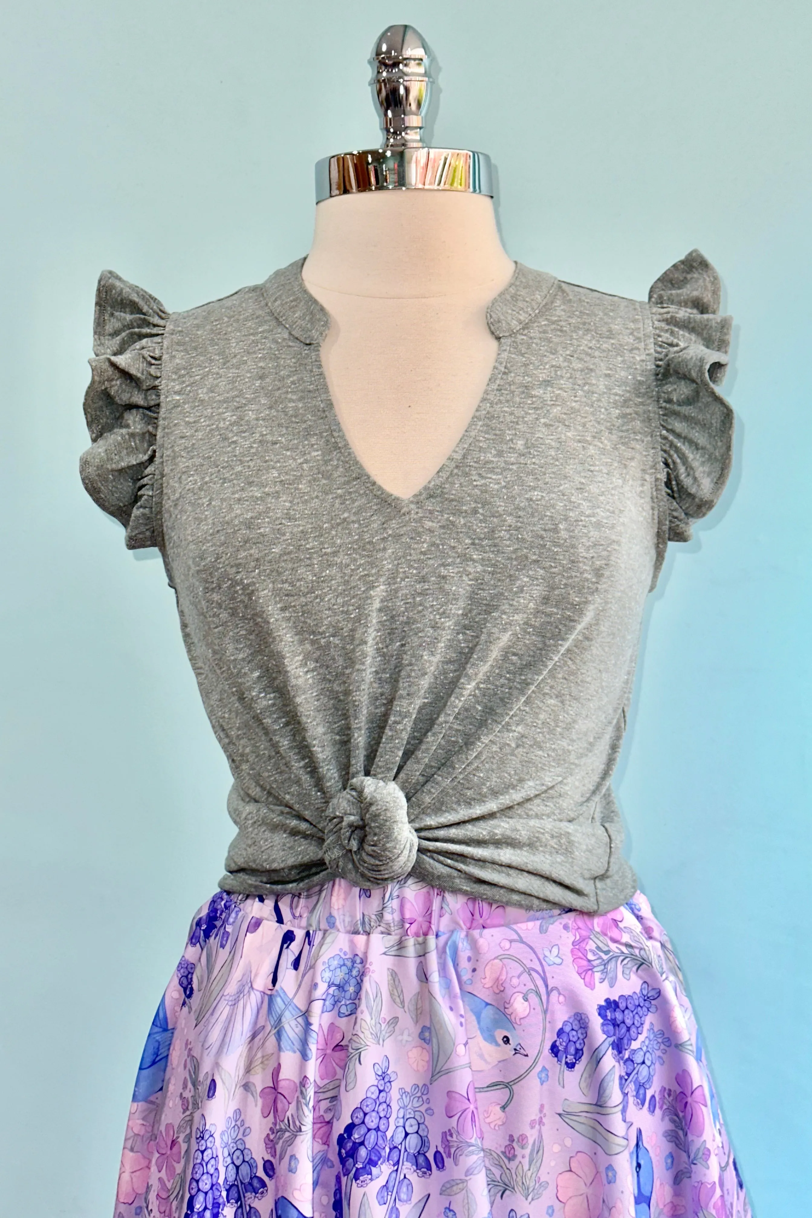 Fairy Garden Midi Skirt by Morning Witch