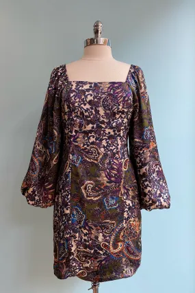 Final Sale Olive Paisley Dolce Mini Dress by Traffic People Final Sale Olive Paisley Dolce Mini Dress by Traffic People