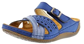 Flexus Women's Denia Hook and Loop Sandals Flexus Women's Denia Hook and Loop Sandals