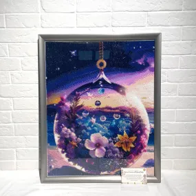 Flower Bauble Diamond Art with Frame Flower Bauble Diamond Art with Frame