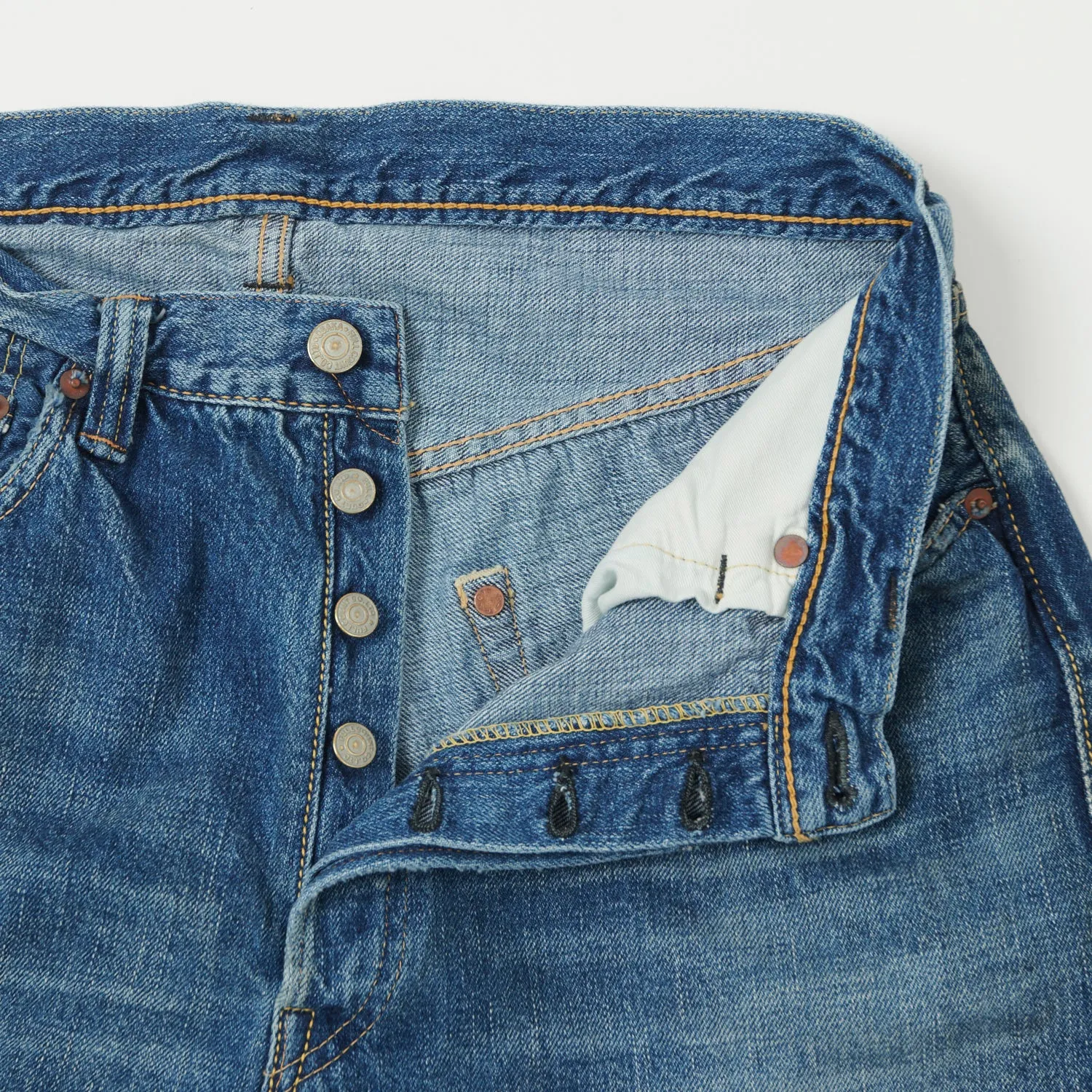 Full Count 1341-0105SSW 11.5oz Super Smooth Wide Straight Jean - Dartford Wash