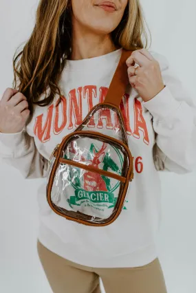 Game Day Slim Clear Sling Bag Game Day Slim Clear Sling Bag