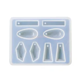 Gemstones Shapes Charms Silicone Mold Gemstones Shapes Charms Silicone Mold