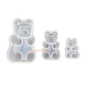 Gummy Bear Silicone Mold (3 Sizes) Gummy Bear Silicone Mold (3 Sizes)