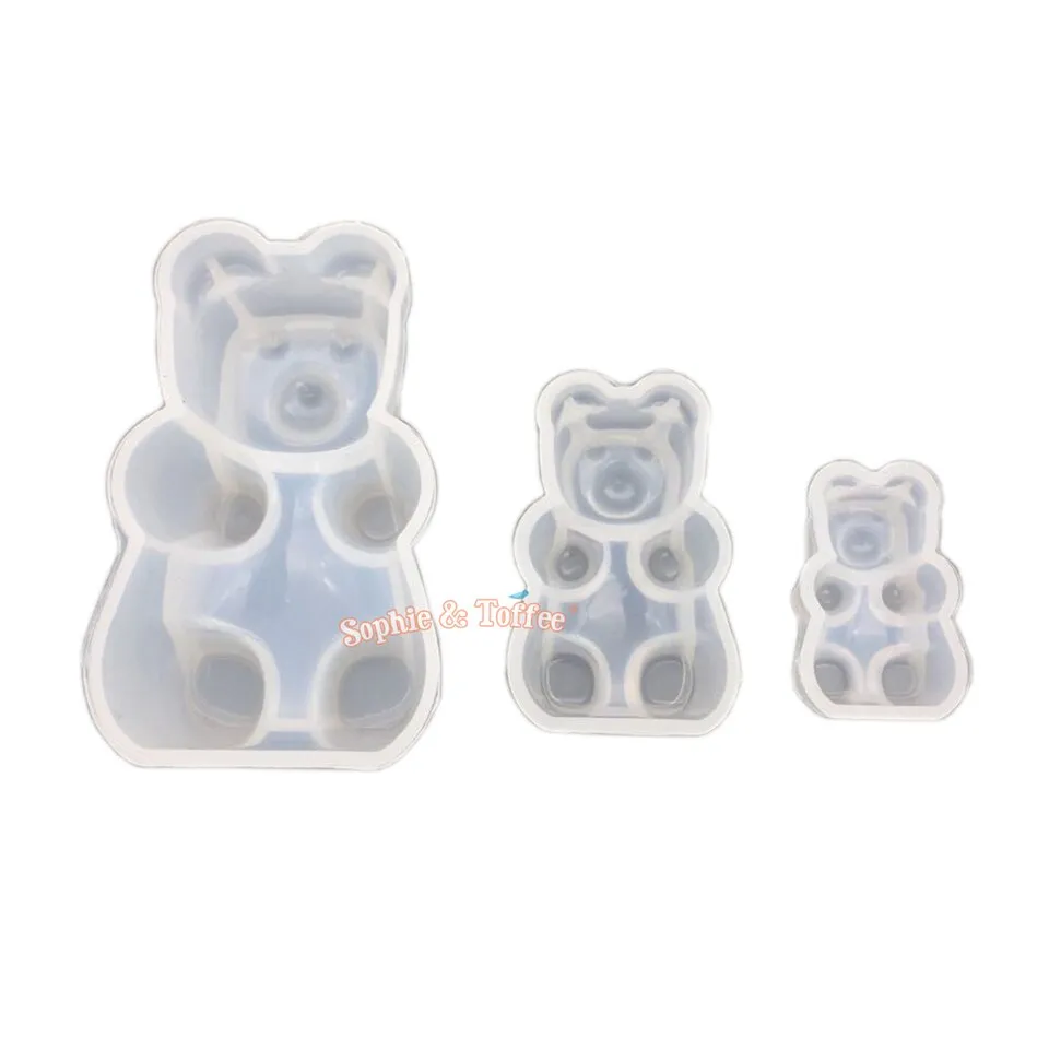 Gummy Bear Silicone Mold (3 Sizes)