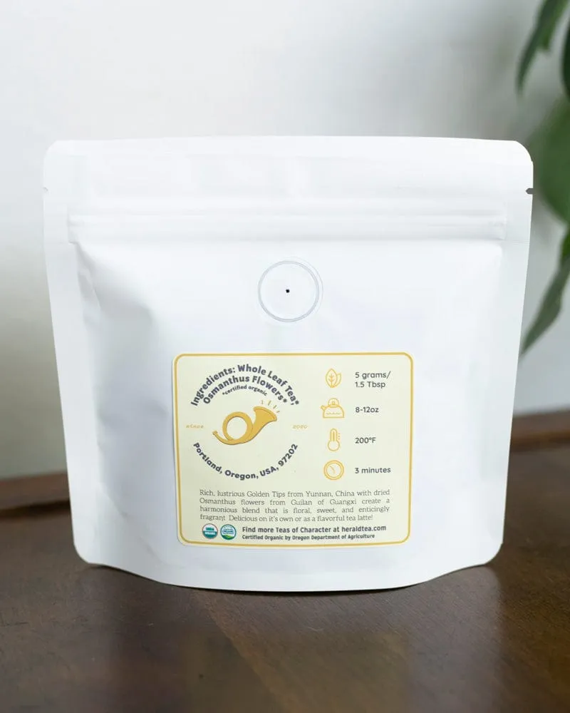 Herald Tea, Loose Leaf, Osmanthus Black Tea