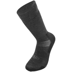 Highlander Merino Wool Crew Liner Sock Charcoal Highlander Merino Wool Crew Liner Sock Charcoal