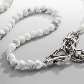 Howlite Bead Wrap Bracelet Howlite Bead Wrap Bracelet