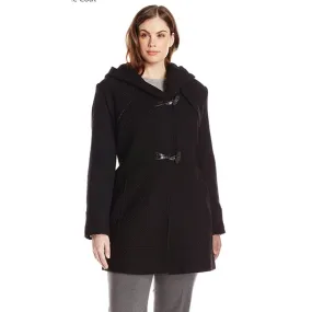 Jessica Simpson Braided Wool Duffle Toggle Coat Large Jessica Simpson Braided Wool Duffle Toggle Coat Large