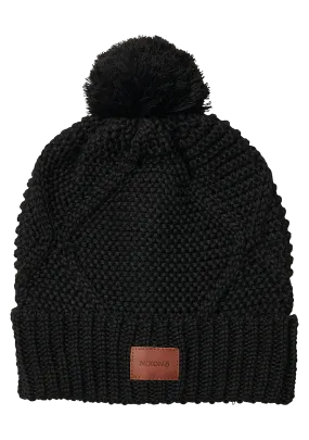Julian Pom Beanie - Black Julian Pom Beanie - Black