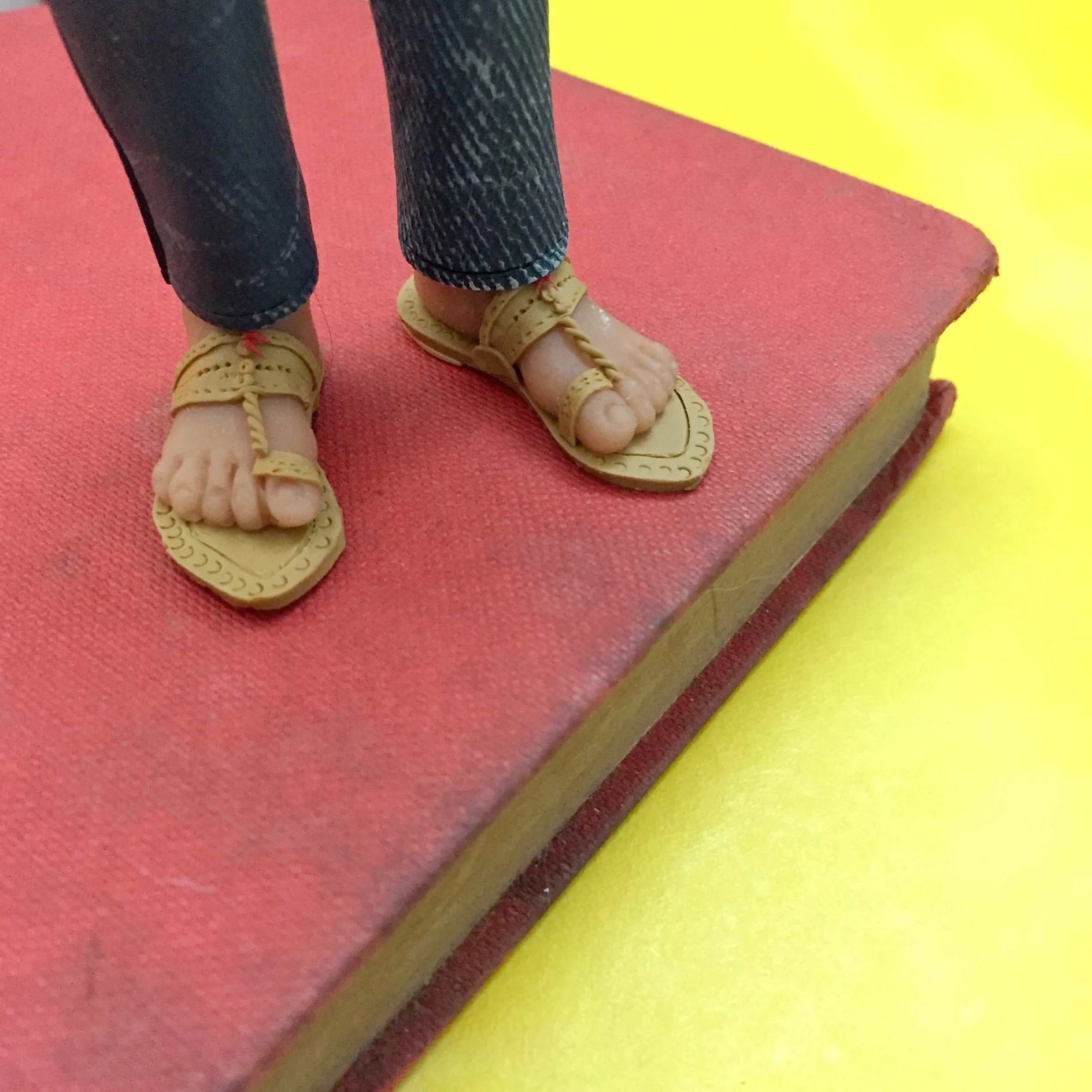 Kalia Movie Dailouge Handmade Miniature Leggy Bookmark