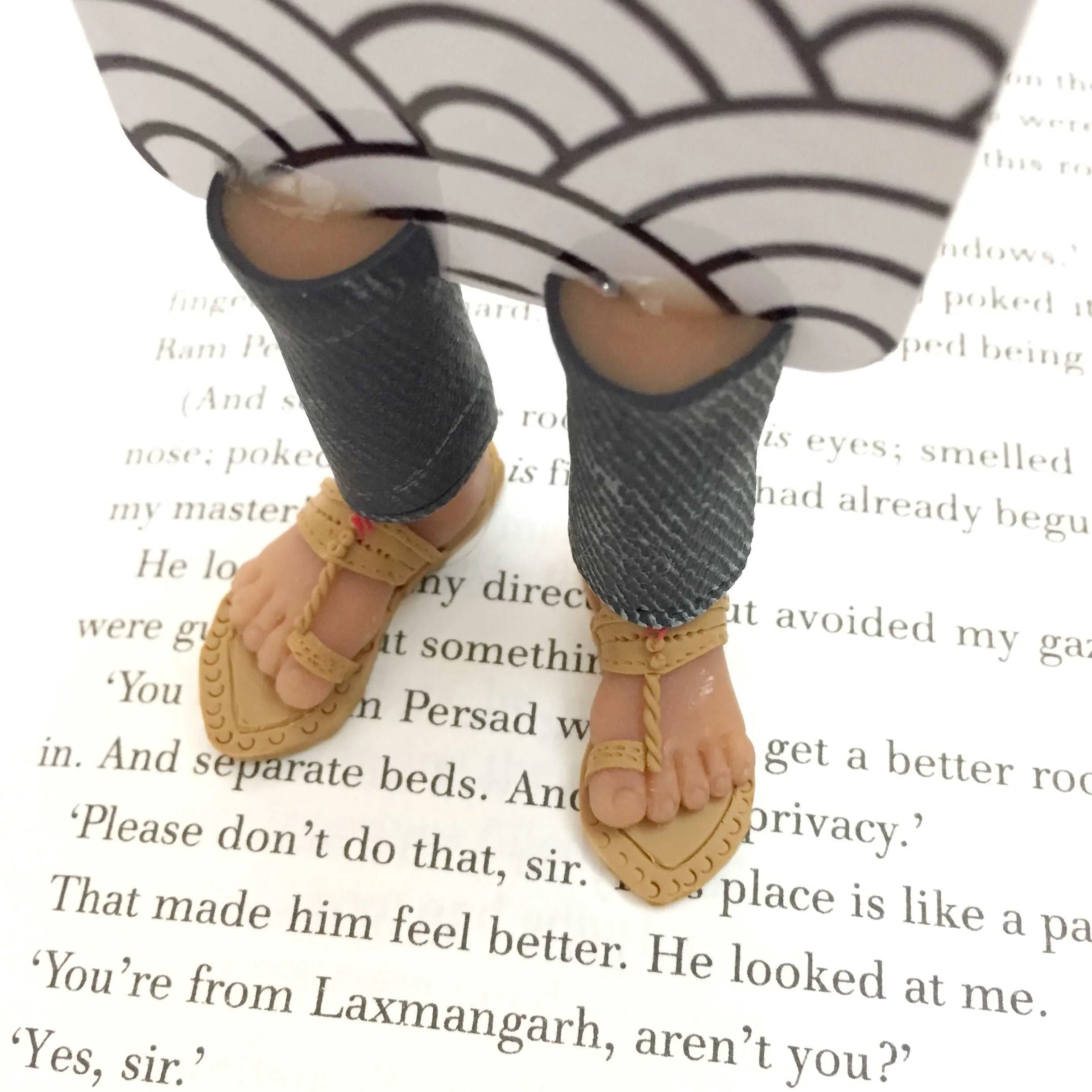 Kalia Movie Dailouge Handmade Miniature Leggy Bookmark