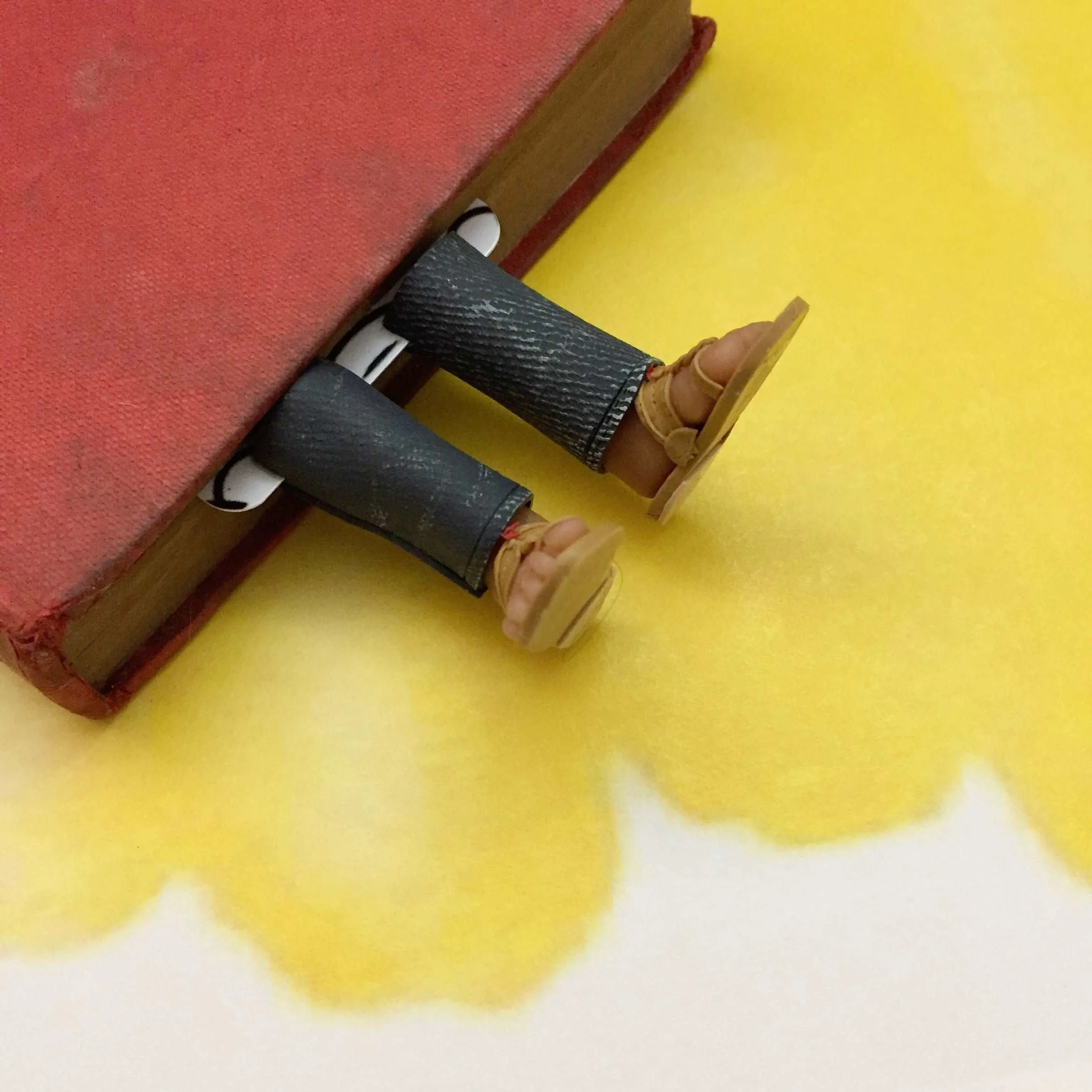 Kalia Movie Dailouge Handmade Miniature Leggy Bookmark