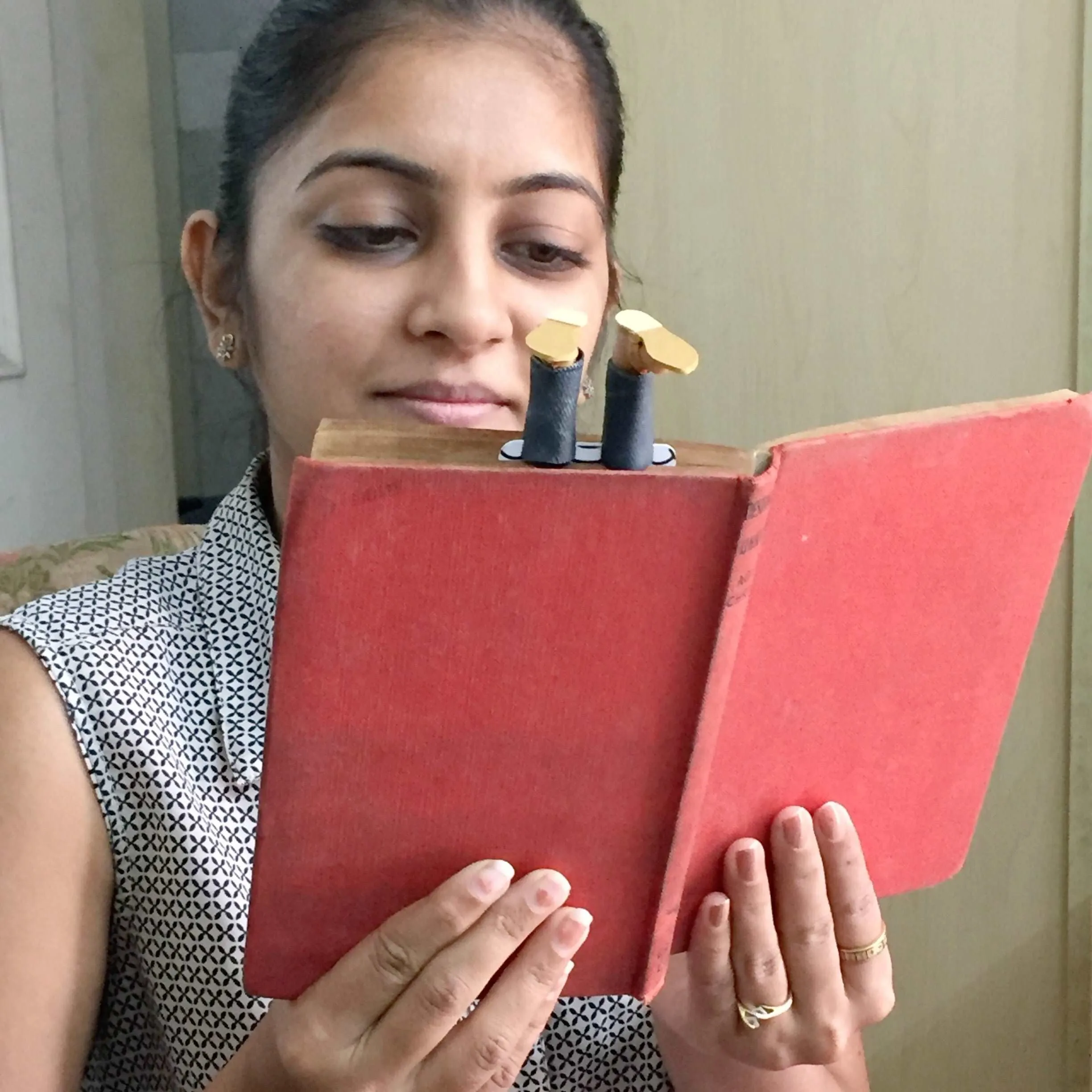 Kalia Movie Dailouge Handmade Miniature Leggy Bookmark