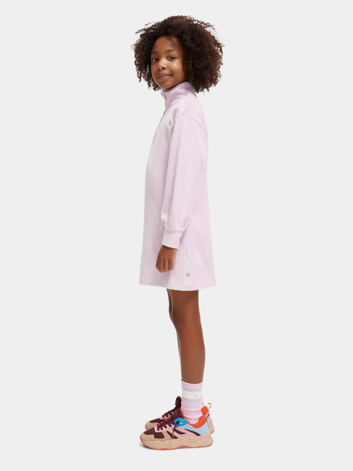 Kids - Corduroy sweat dress