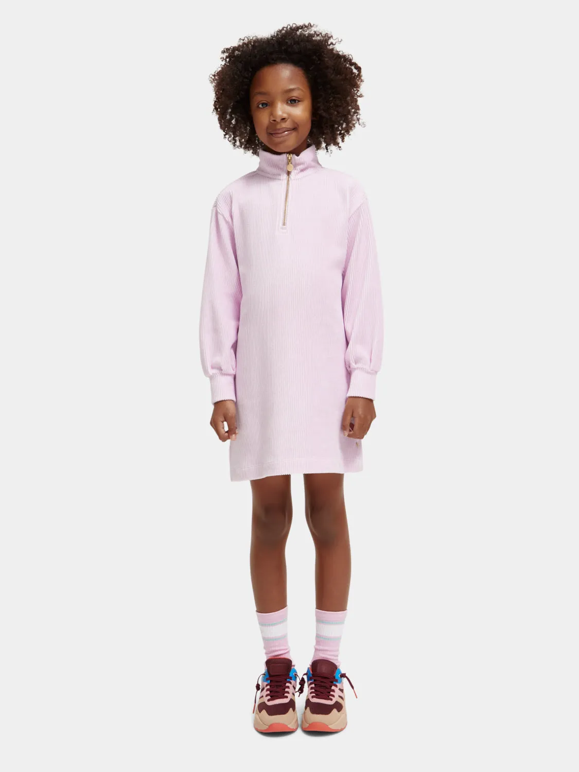 Kids - Corduroy sweat dress