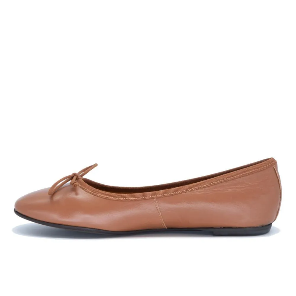 Lisa Conti Flats Leather Tan (9351)