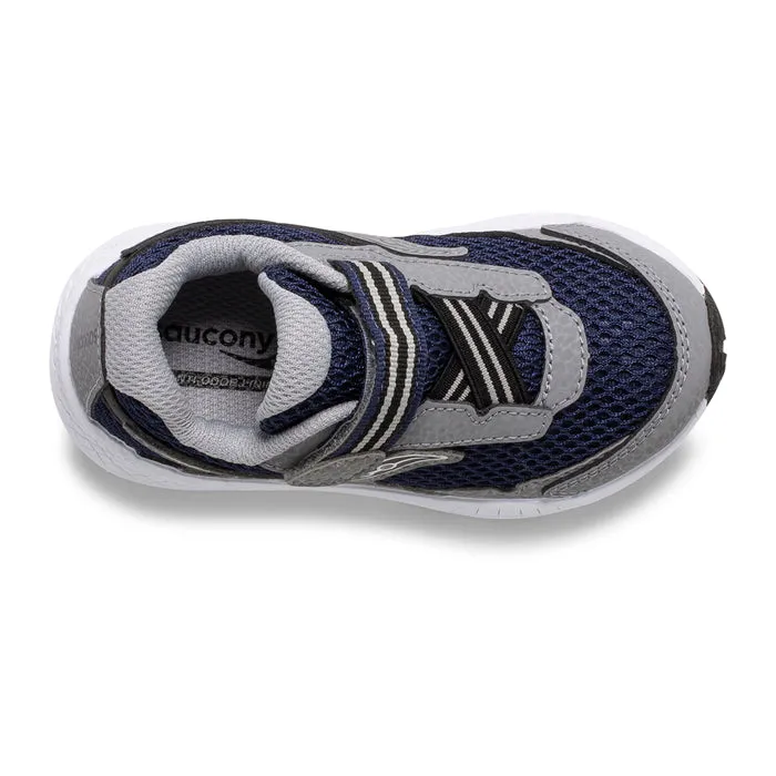 Little Boy Saucony Ride 10 JR Navy/Grey