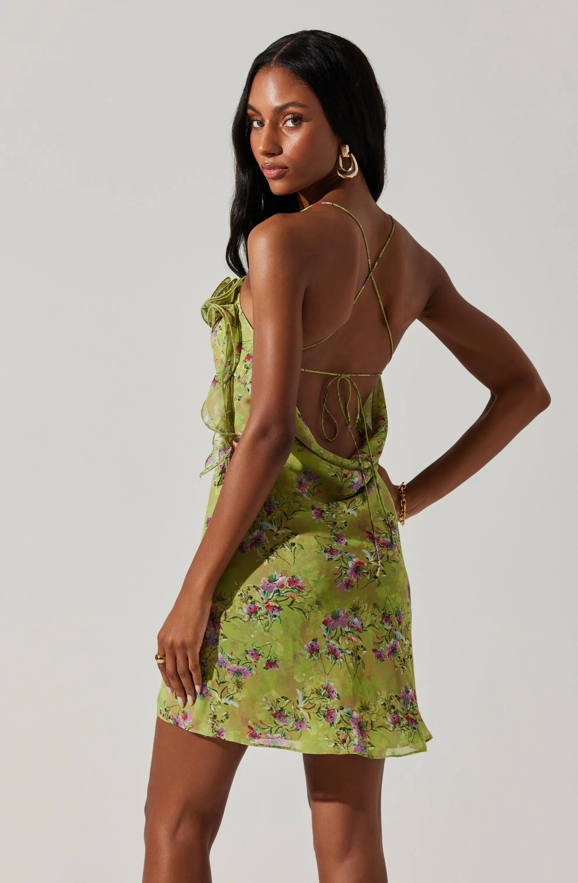 Locklear Floral Mini Dress