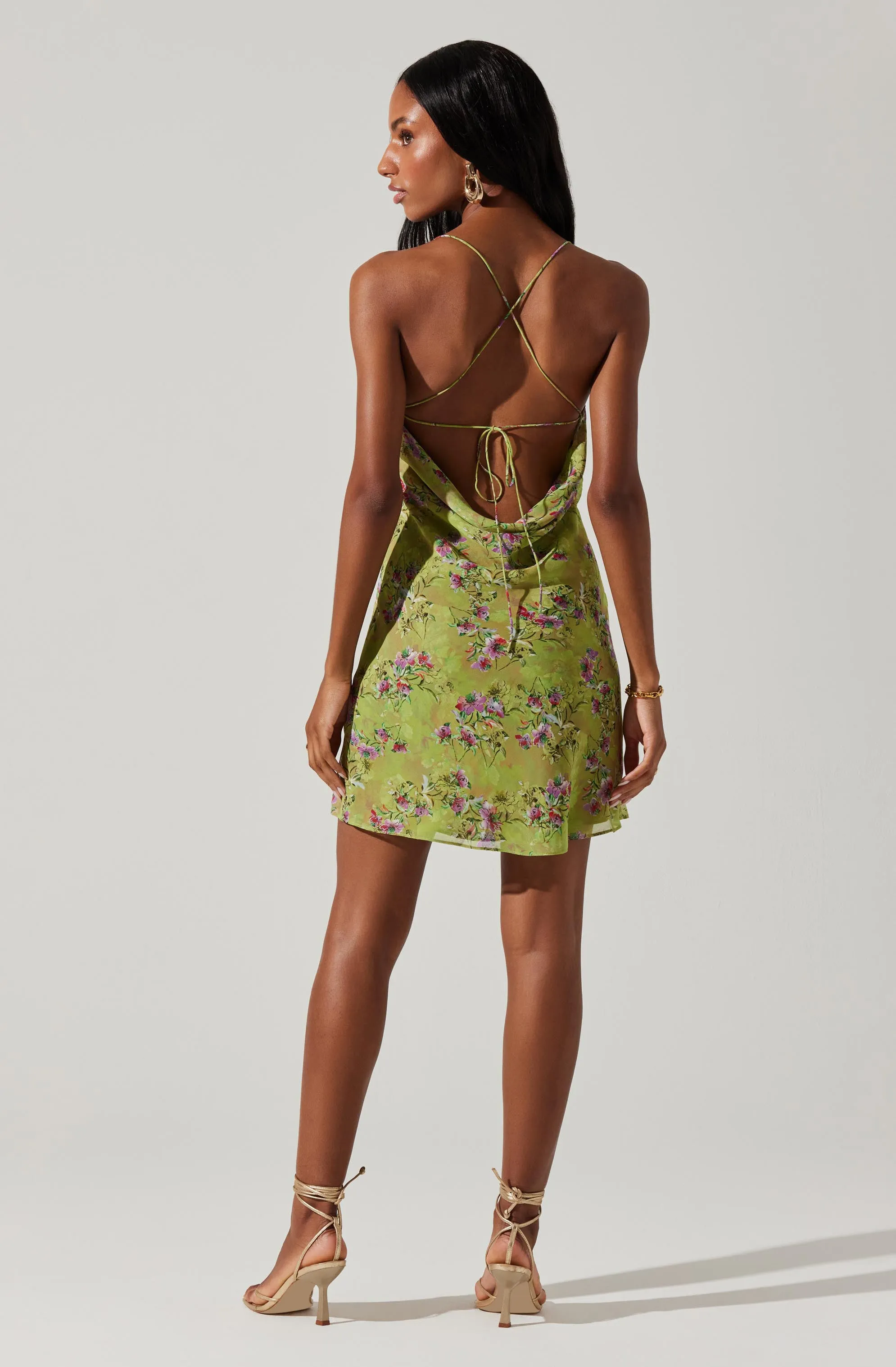 Locklear Floral Mini Dress