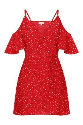 Marlin Dress In Red Star Marlin Dress In Red Star