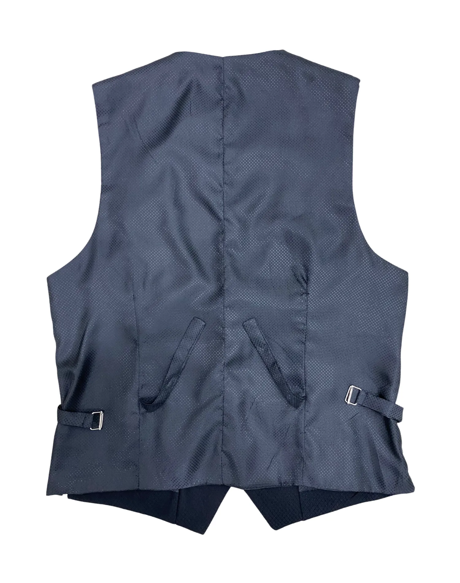 Mazari Textured Performance Stretch Vest - Black 19300