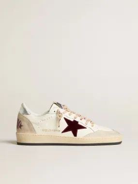 Men’s Ball Star Mountain LTD in leather with burgundy velvet star Men’s Ball Star Mountain LTD in leather with burgundy velvet star
