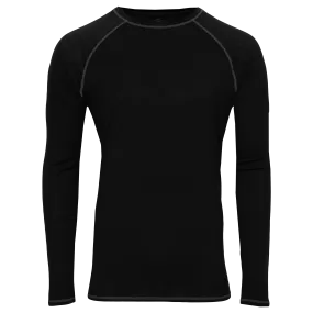 Men's Clima-Wool Merino Crew - Black Men's Clima-Wool Merino Crew - Black