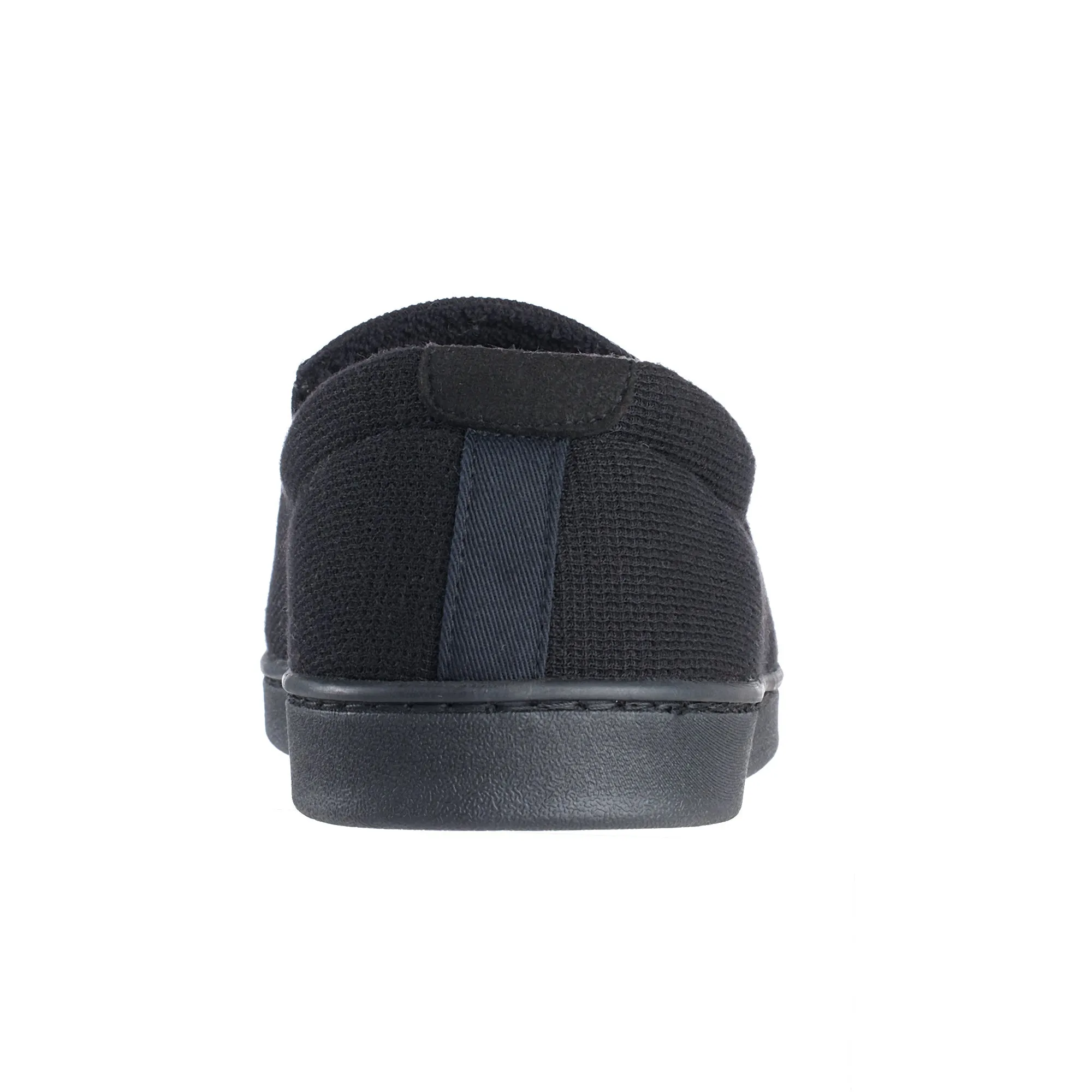 Men's Textured Knit Kai Closed Back Slippers with Gel-Infused Memory Foam