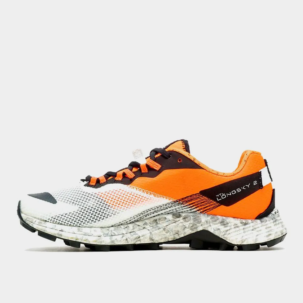 Merrell Mens Mtl Long Sky 2 Trail Running Orange/white _ 173938 _ Orange