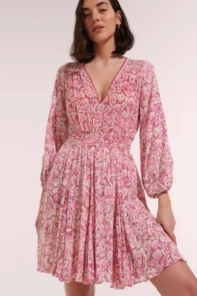 Mini Dress Anabelle - Pink Graffiti Mini Dress Anabelle - Pink Graffiti