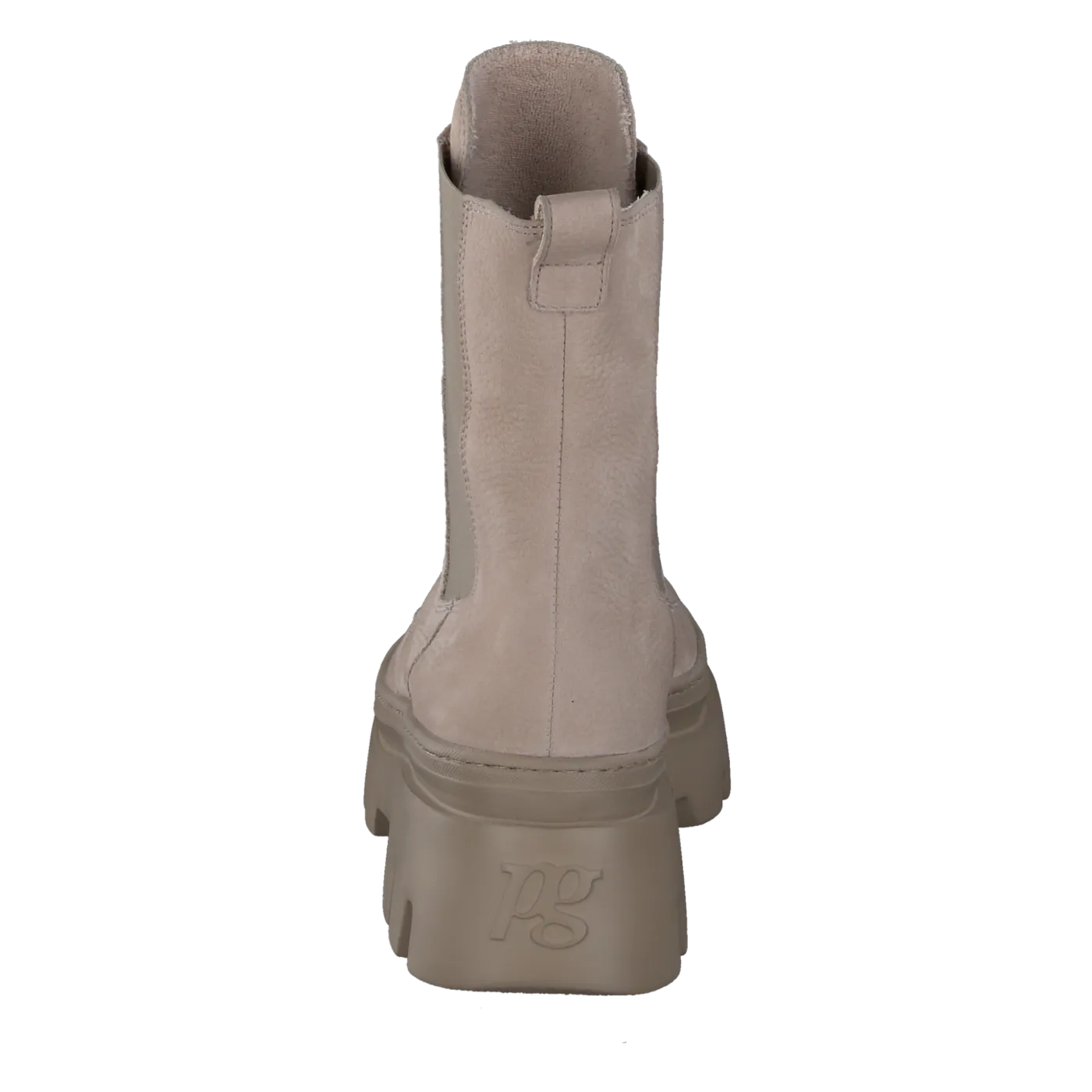 PAUL GREEN Taupe zip up Ankle Boot  8030