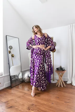 PURPLE WRAP CROP TOP PURPLE WRAP CROP TOP