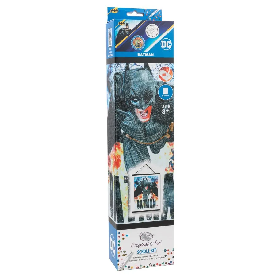 "Batman" DC Comics Crystal Art Scroll