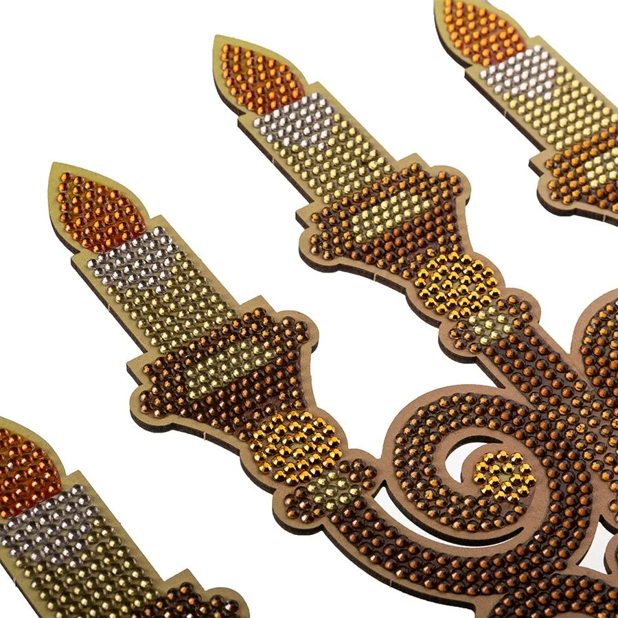 "Candelabra" Crystal Art Kit