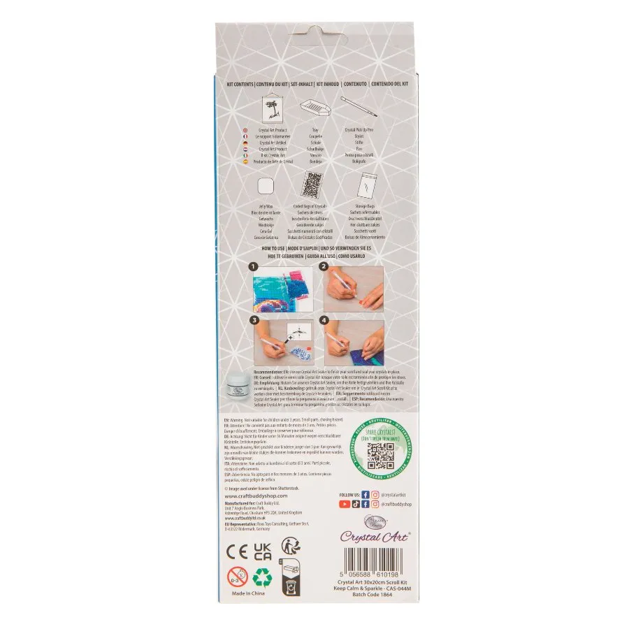 "Creative Magic" Mini Crystal Art Scroll Kit