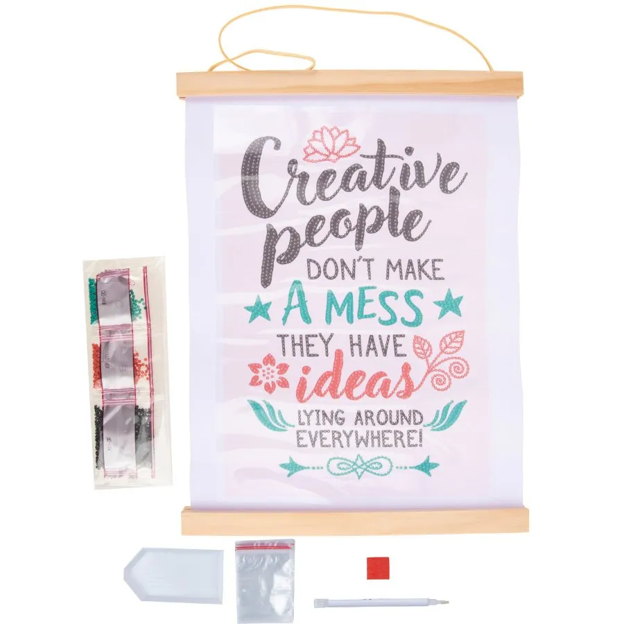 "Creative Magic" Mini Crystal Art Scroll Kit