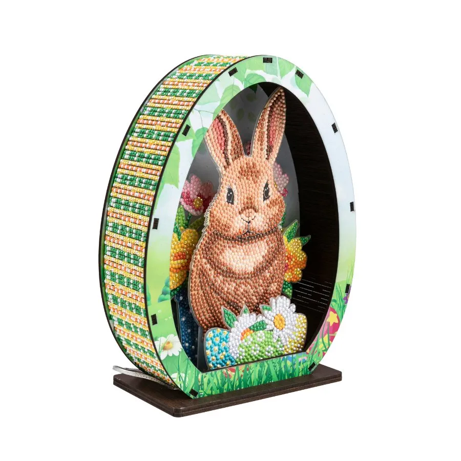 "Easter" Crystal Art LED 3D Scene Kit